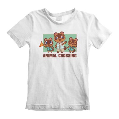 Nintendo Animal Crossing T-Shirt  Weiß Kinder...