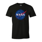 NASA T-Shirt Schwarz NASA Logo Unisex
