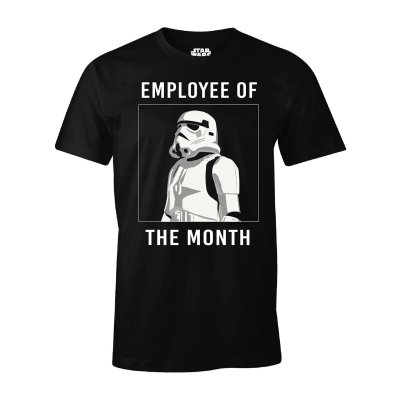 Star Wars T-Shirt Schwarz Employee of the Month Unisex