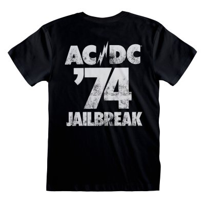AC/DC T-Shirt Schwarz Unisex Jailbreak