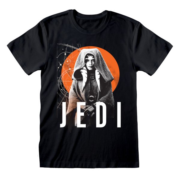 Star Wars Ahsoka T-Shirt Schwarz Unisex Jedi