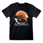 Star Wars Ahsoka T-Shirt Schwarz Unisex Crossbones