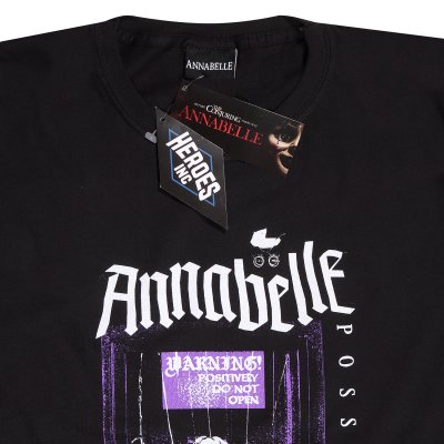 Annabelle T-Shirt Schwarz Unisex Do Not Open