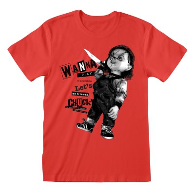 Childs Play T-Shirt Rot Unisex Stab