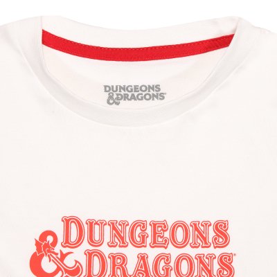 Dungeons And Dragons T-Shirt Beige Unisex Oversized Dragon