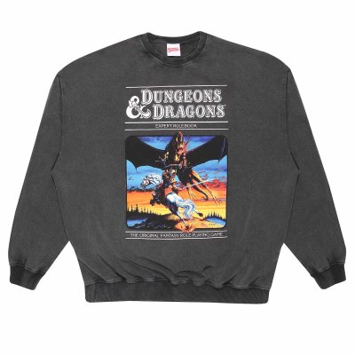 Dungeons and Dragons Sweatshirt Grau Unisex Original RPG