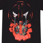 Deadpool T-Shirt Schwarz Unisex Smoking