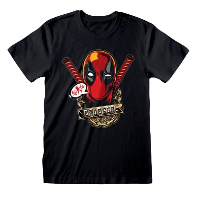 Marvel Comics Deadpool T-Shirt Rot Unisex Gangsta