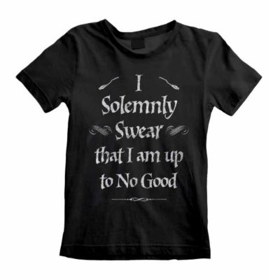Harry Potter T-Shirt Schwarz Unisex Solemnly Swear