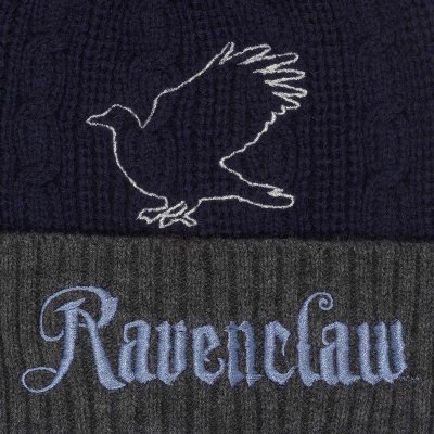 Harry Potter Bommelmütze Blau Unisex Ravenclaw House Fur Beanie Pom Einheitsgröße