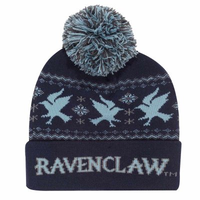 Harry Potter Bommelmütze Blau Unisex Ravenclaw Snow...