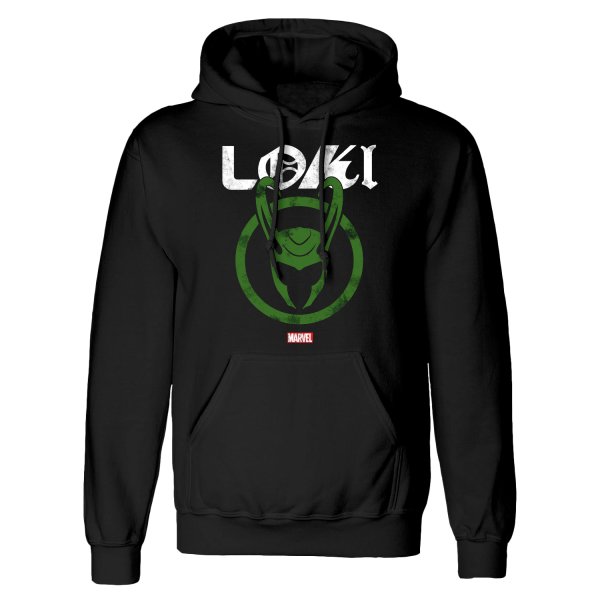 Marvel Studios Loki: Season 2 Hoodie Schwarz Unisex Distressed Logo