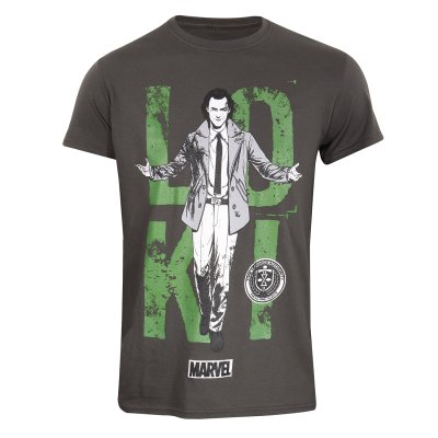 Marvel Studios Loki T-Shirt Graphit Unisex Suited
