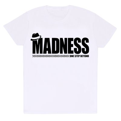 Madness T-Shirt Weiß Unisex Trilby OSB