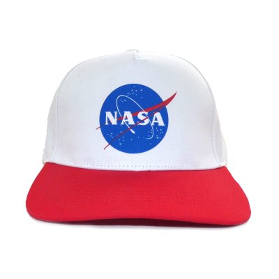 NASA Baseball-Kappe Weiß Unisex Swish Baseball Cap...