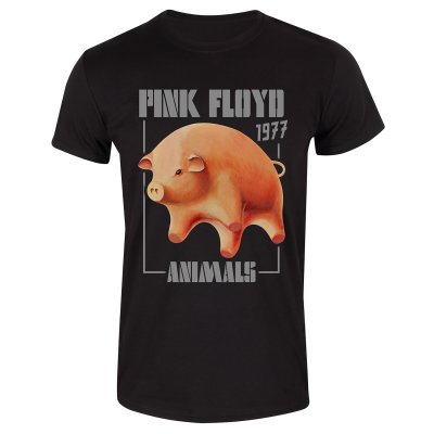 Pink Floyd T-Shirt Schwarz Unisex Animals