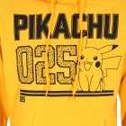 Pokemon Hoodie Gelb Unisex Pikachu Line Art