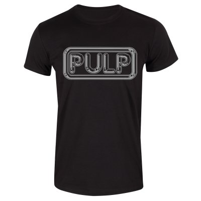 Pulp T-Shirt Schwarz Unisex Different Class Logo