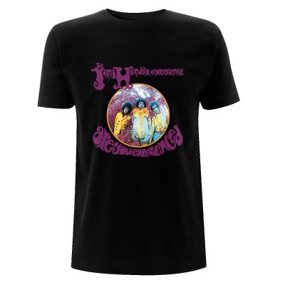 Jimi Hendrix T-Shirt Schwarz Unisex Are You Experienced