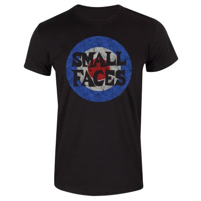 Small Faces T-Shirt Schwarz Unisex Mod Target