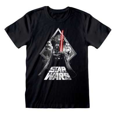 Star Wars T-Shirt Schwarz Unisex Galaxy Portal