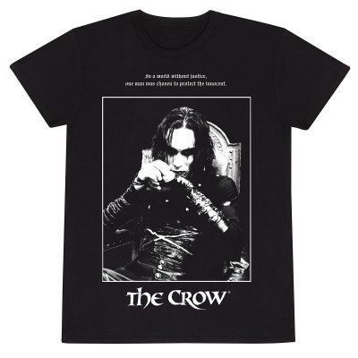 The Crow T-Shirt Schwarz Unisex Protect The Innocent