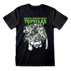 Teenage Mutant Ninja Turtles T-Shirt Schwarz Unisex Freefall