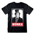Willy Wonka T-Shirt Schwarz Unisex Wonka