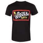 Willy Wonka T-Shirt Schwarz Unisex Wonka Bar