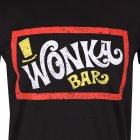 Willy Wonka T-Shirt Schwarz Unisex Wonka Bar
