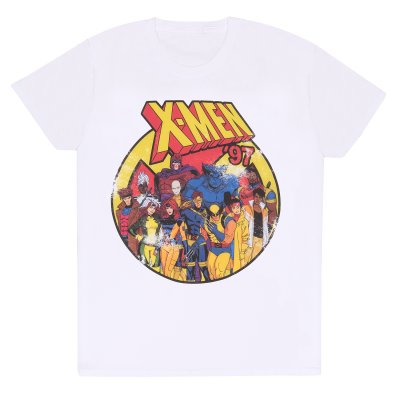Marvel Comics X-Men 97 T-Shirt Weiß Unisex Team...