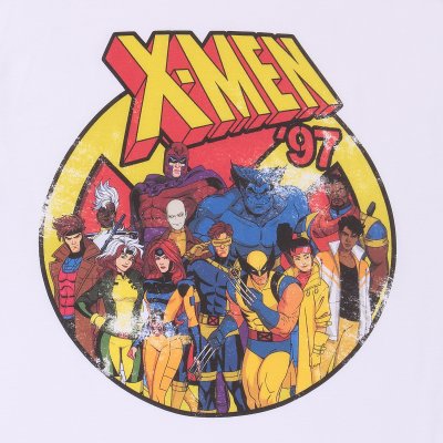 Marvel Comics X-Men 97 T-Shirt Weiß Unisex Team...