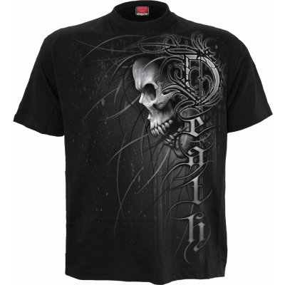 Spiral T-Shirt Schwarz Unisex Death Forever