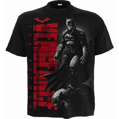 The Batman T-Shirt Schwarz Unisex Comic Cover