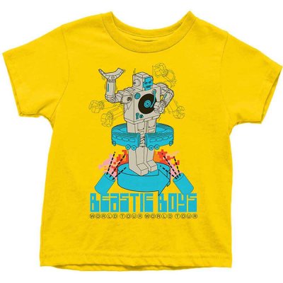 The Beastie Boys Kindershirt Gelb Unisex Robot