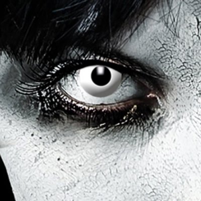 KOH-Zombieset mit Kontaktlinsen+Latexmilch mit Schwamm+Kunstblut