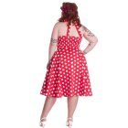 Hell Bunny Kleid red Mariam plus