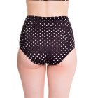 Hellbunny Bikini Pant black Dots XS