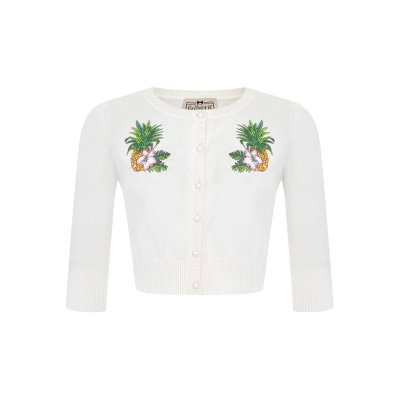 Collectif Cardigan Lucy Pineapple XS