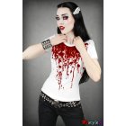 Restyle T-Shirt White Bloody L