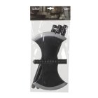 Kunststoff-Axt schwarz silber 106cm