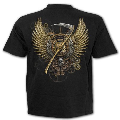 Spiral Steampunk Reaper T-Shirt S