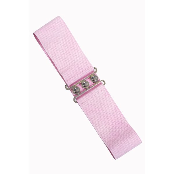 Banned Vintage-Taillengürtel S Light Pink
