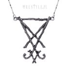 Halskette "Lucifer Sigil Silver"