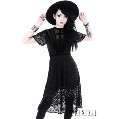 Kleid "Black Dahlia Dress" L