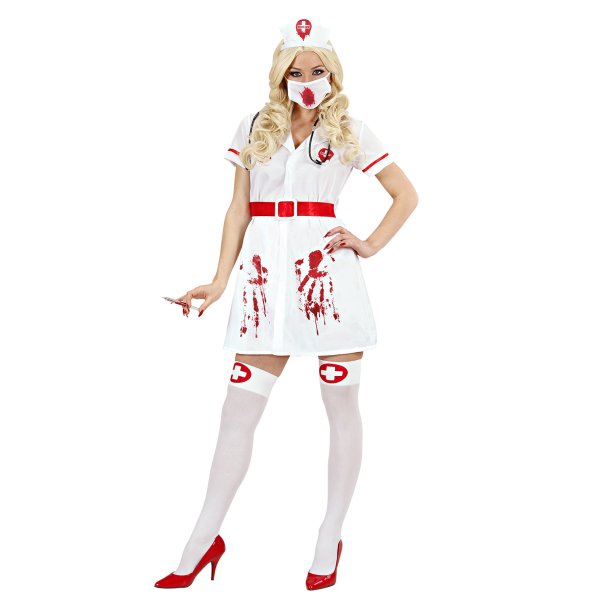 Kostüm XL Zombie-Krankenschwester