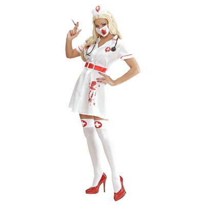 Kostüm XL Zombie-Krankenschwester