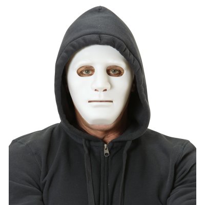 Weiße Maske Anonymus