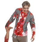 Blutiges Zombie Longsleeve-Kostüm XL