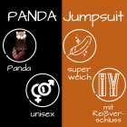 Jumpsuit Onesie Overall Schlafanzug Red Panda L